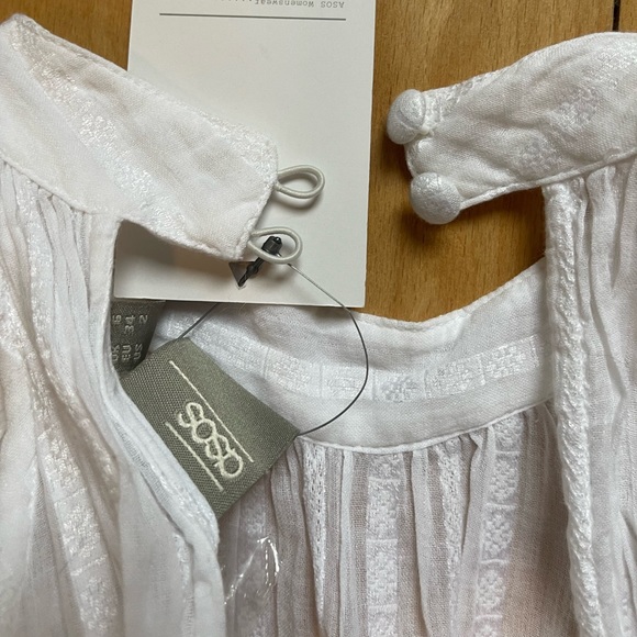 ASOS | White Detailed Maxi Dress - Picture 7 of 9